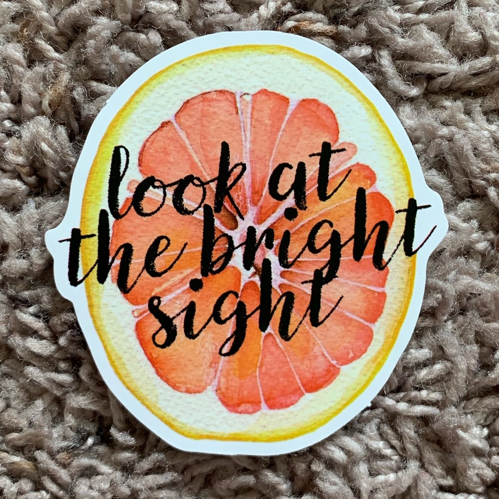 6/$12 Inspirational Vinyl Sticker Matte - Faith